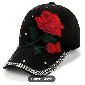 🌸. #33 Red rose cap
